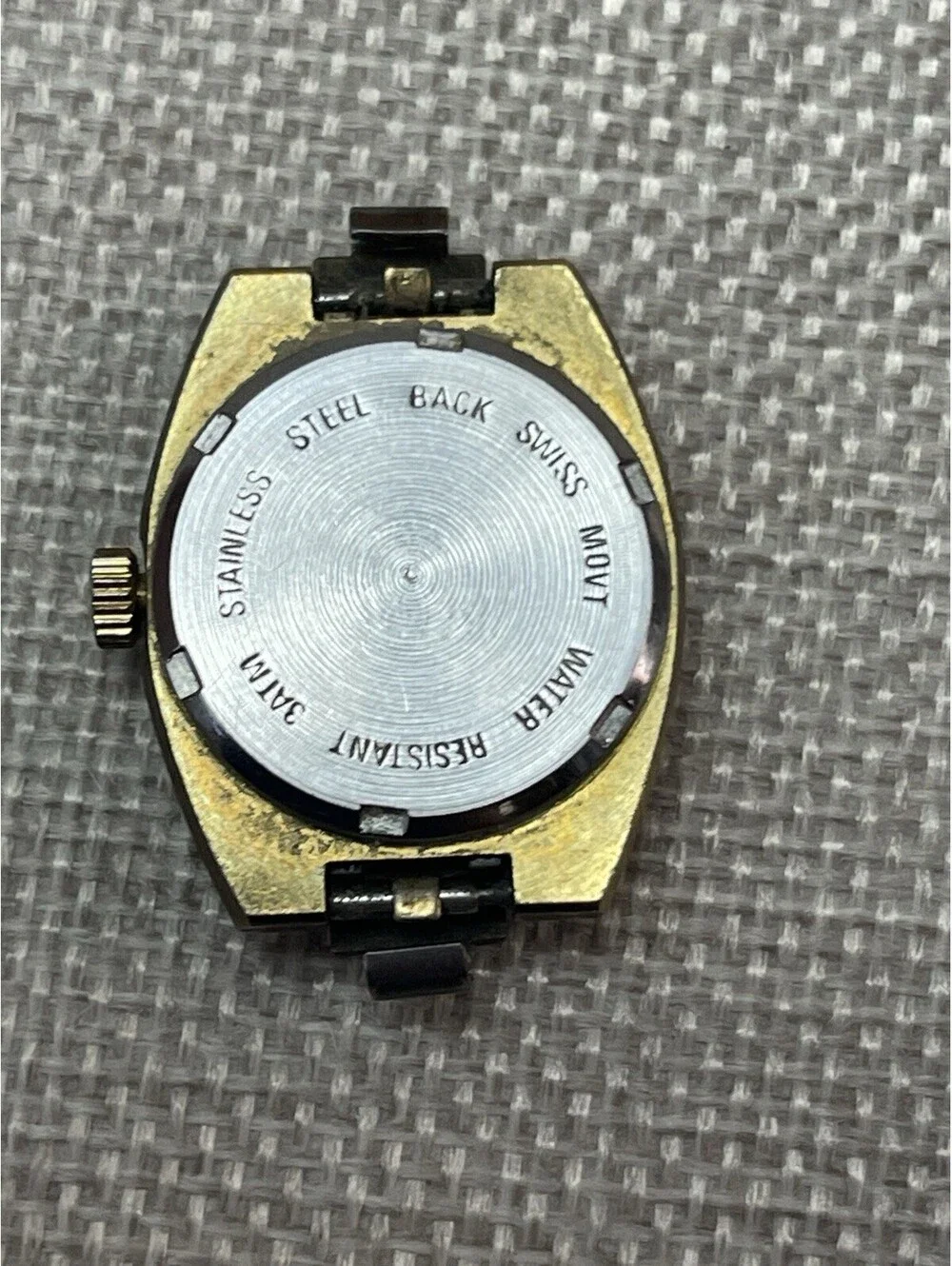 Vintage Gruen Womens Watch Gold Tone ( Parts/repair )